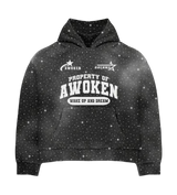 Awoken Dreams Black Rhinestone Hoodie