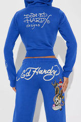 Ed Hardy Royal Blue NYC Sweatpants