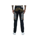 Ed Hardy Lion Denim Y2K