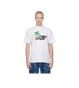 PA Palm Tree White Logo Tee