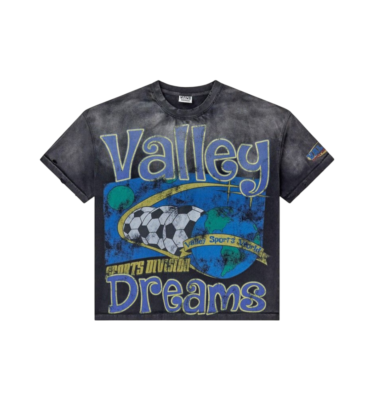Vale Futball Tee Black