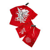 Concept Angel Red Button Up Only