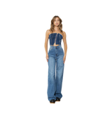Vibrant Boyfriend Jean Medium Wash