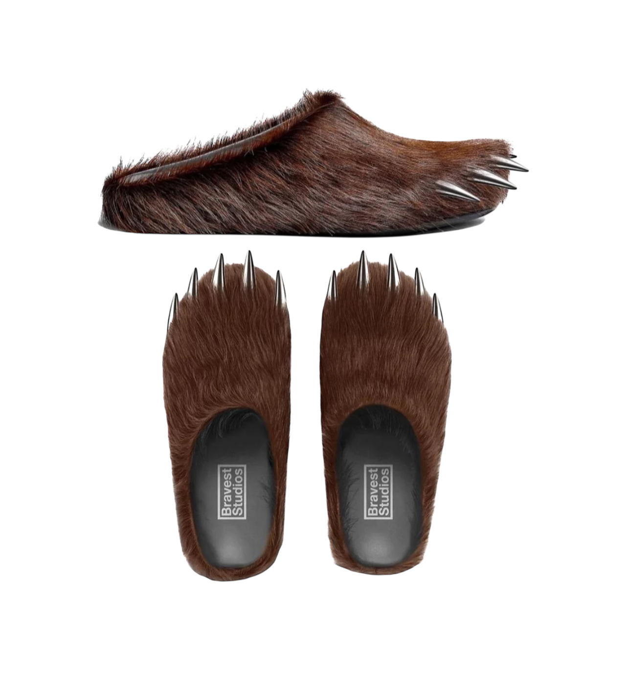 Bravest Studios Bear Clog Brown