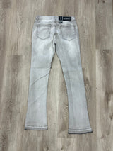 Waimea Grey Star Stacked Jeans