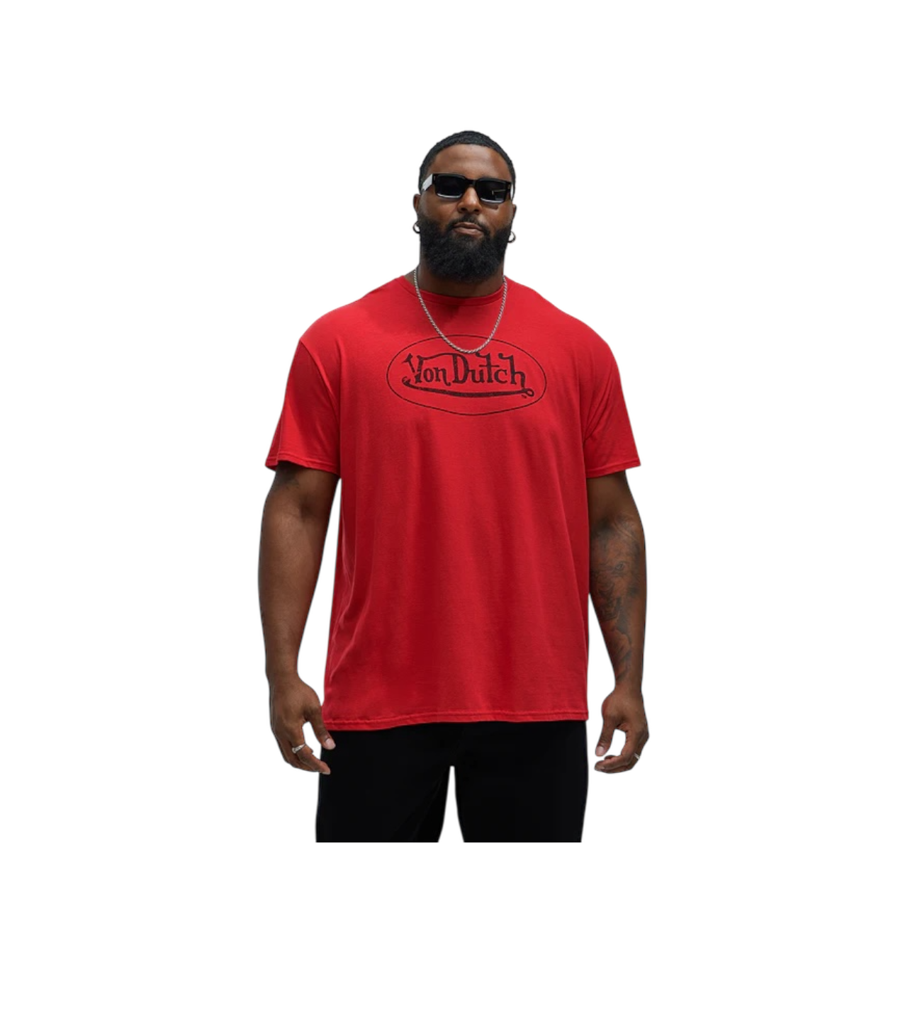 Von Dutch Logo Tee Red