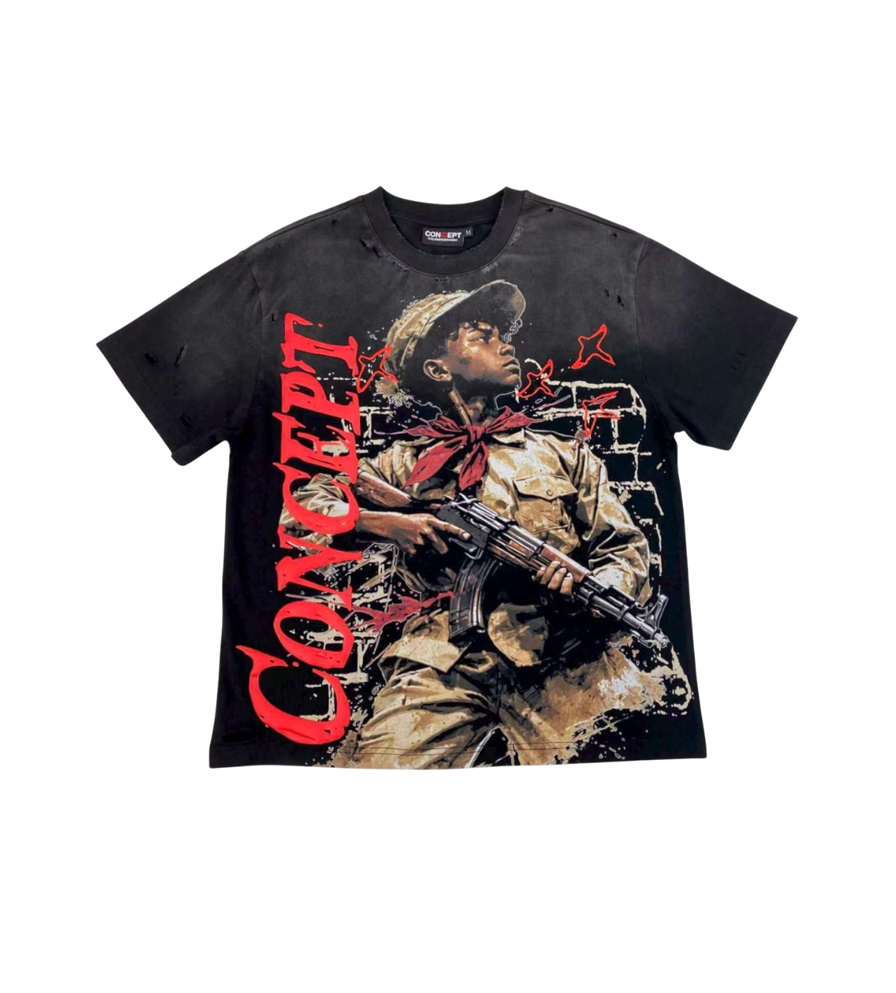 Concept “Soldier” Tee Black