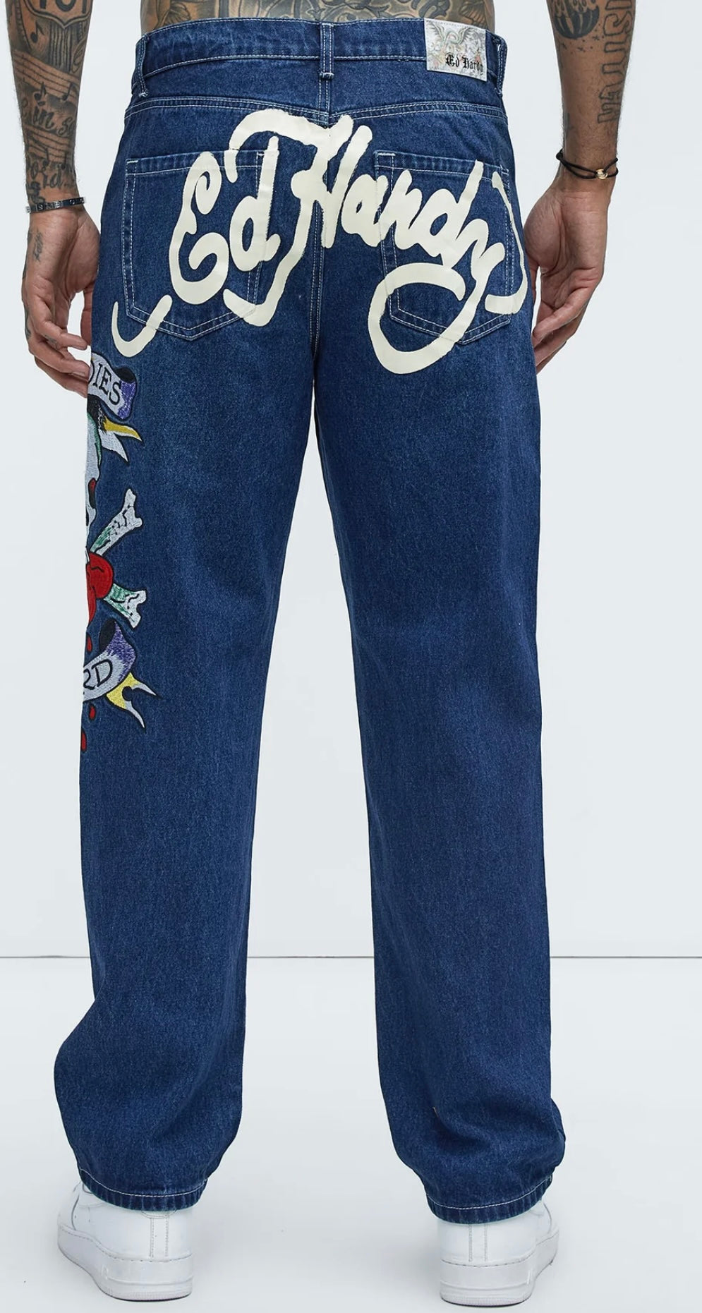 Ed Hardy Skull Dark Denim