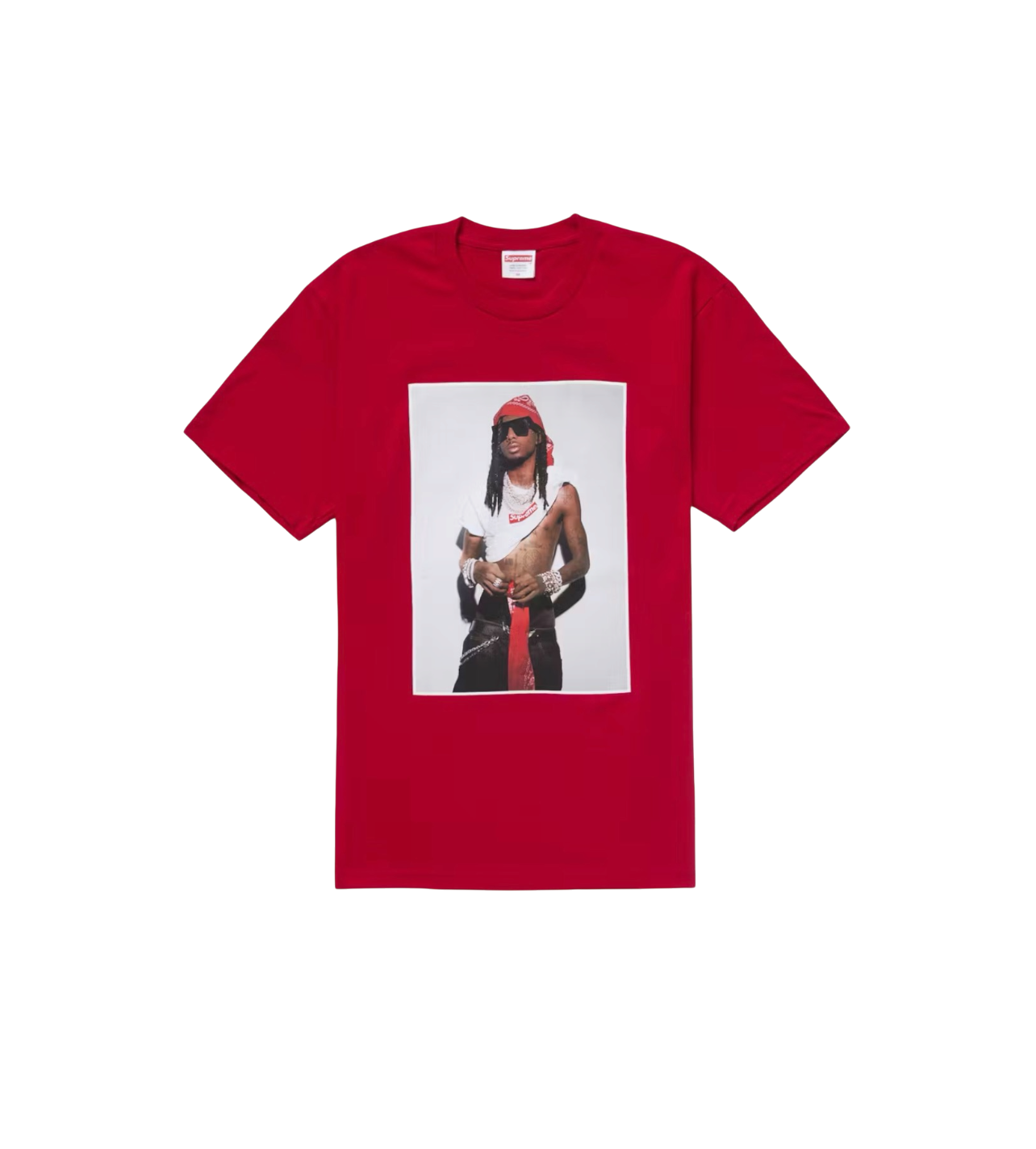 Supreme X Carti Tee Red