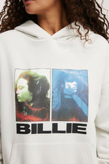 Billie White Hoodie