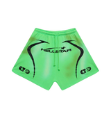 Hellstar Neon Green Warm Up Short