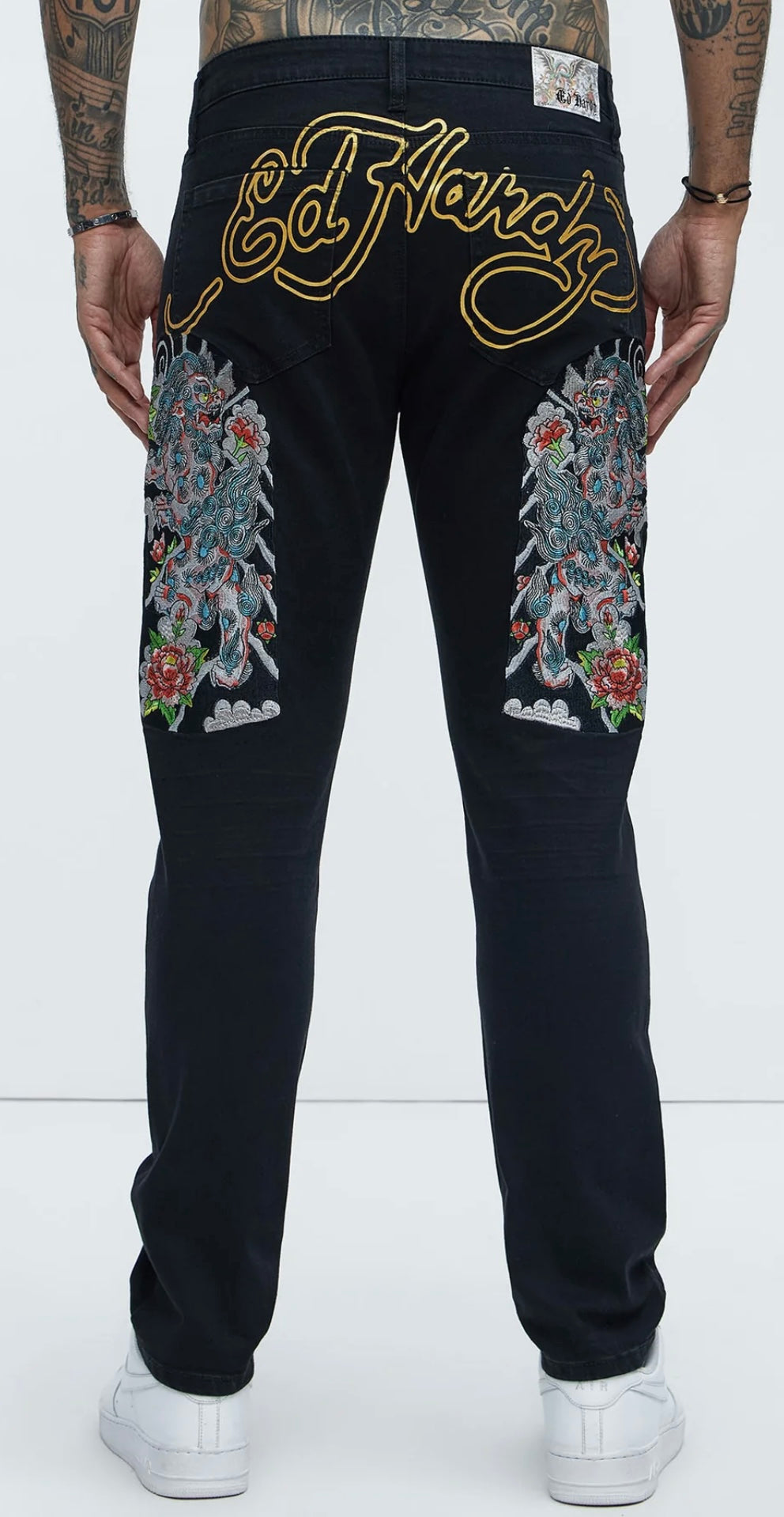 Ed Hardy Lion Denim Y2K