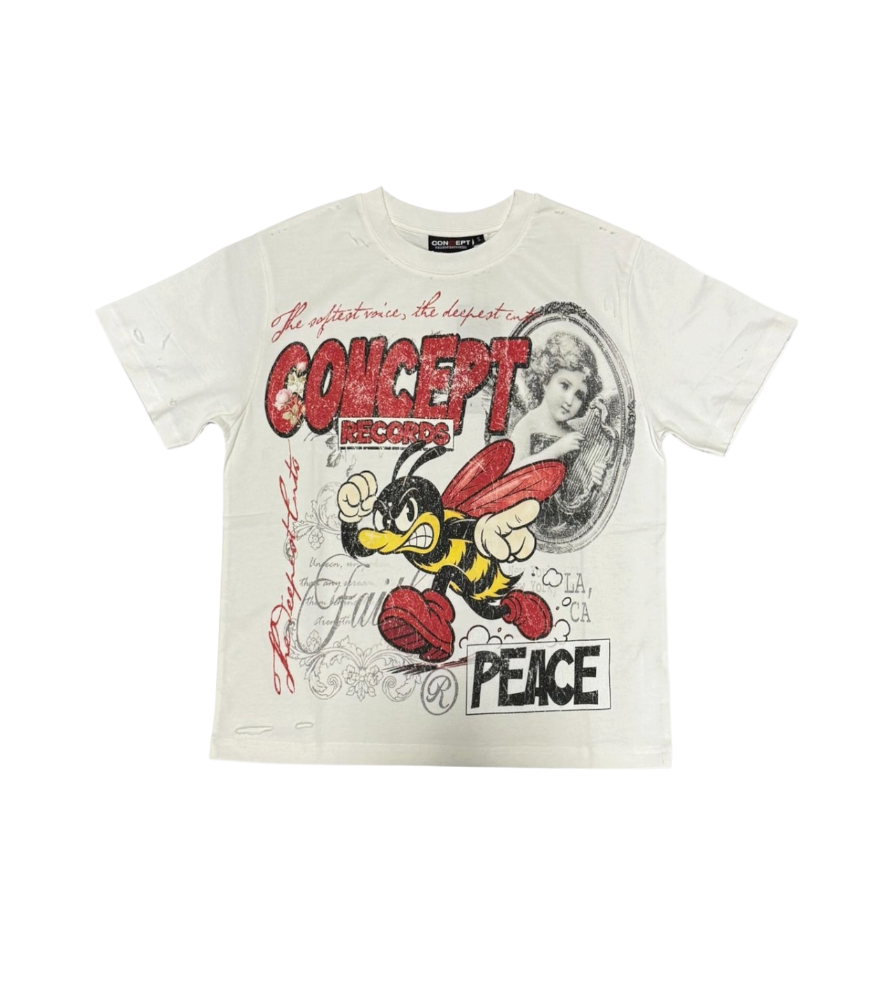 Concept “Records” Tee Red