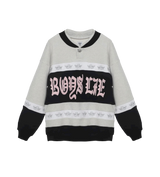 Boys Lie High Class Private School Rider Crewneck