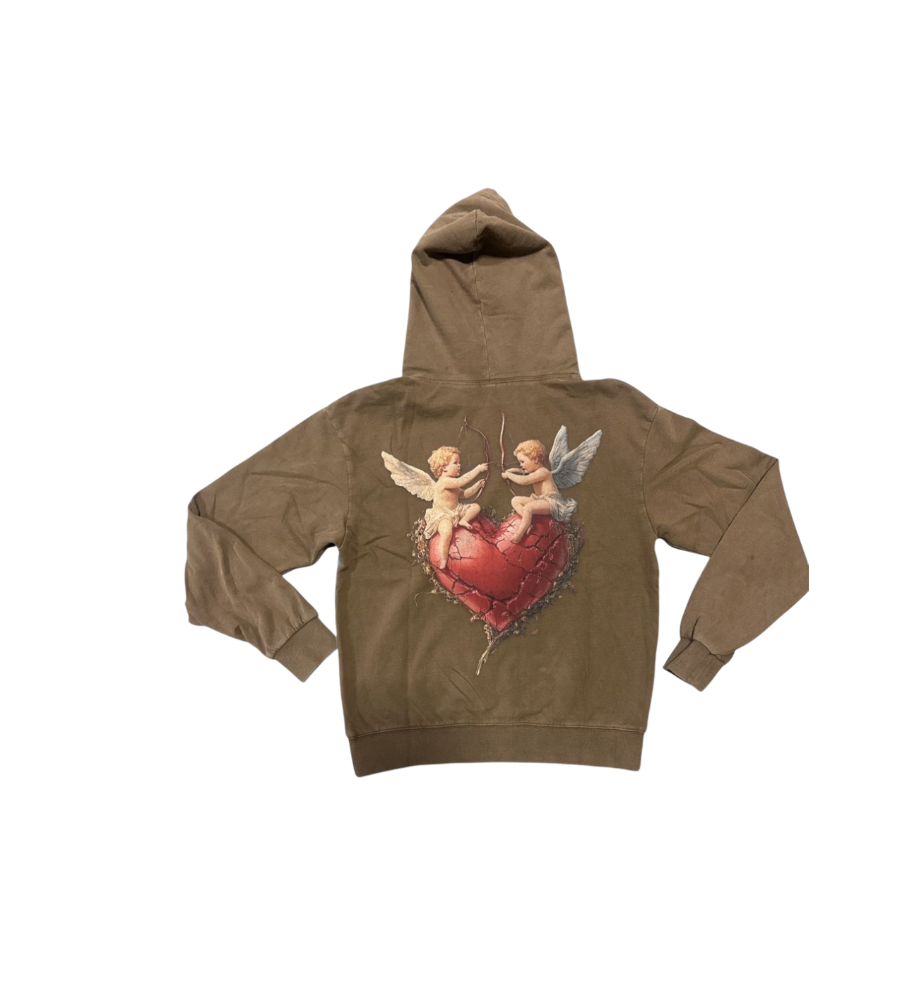 Concept Angel Hoodie Brown