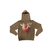Concept Angel Hoodie Brown