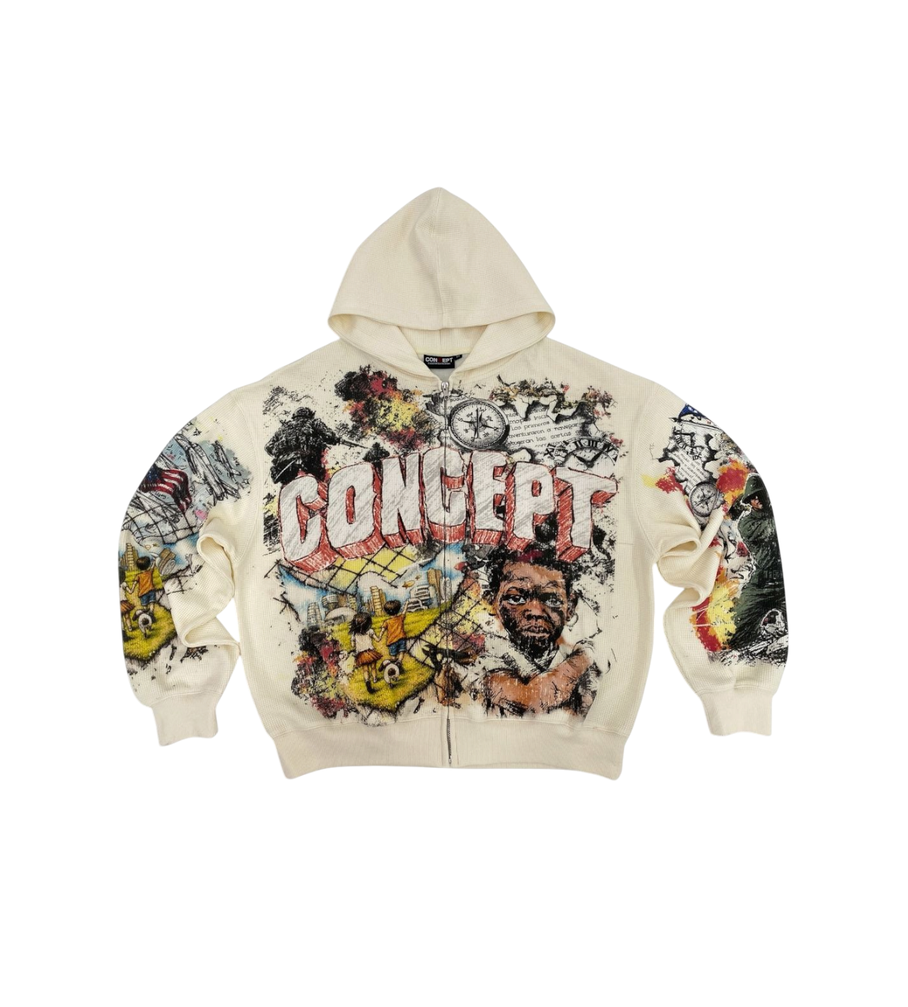 Concept Honor Hoodie Cream