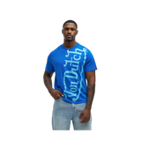 Von Dutch Logo Tee Cobalt/Baby Blue