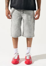 Serenede “SAKURA” Denim Short (With Wallet Chain)