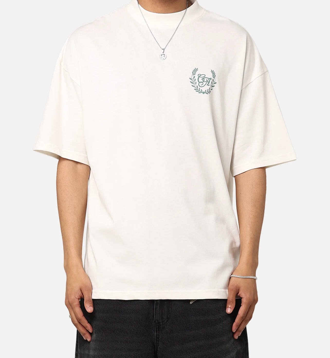 Carre Heavyweight Premium Off White C Logo Tee