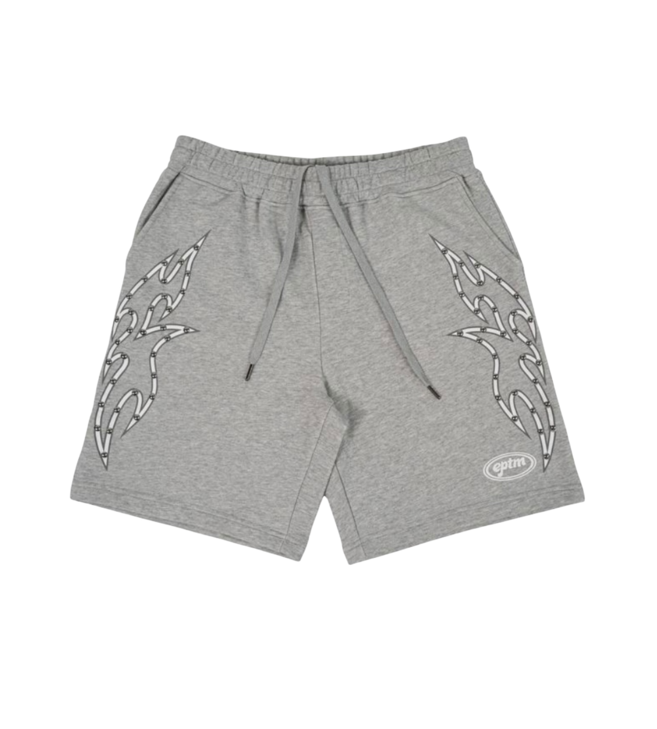 EPTM Studded Shorts Grey