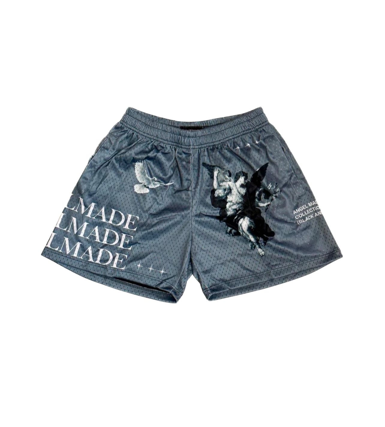 Angel Made Shorts Grey