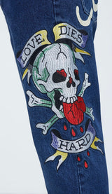Ed Hardy Skull Dark Denim
