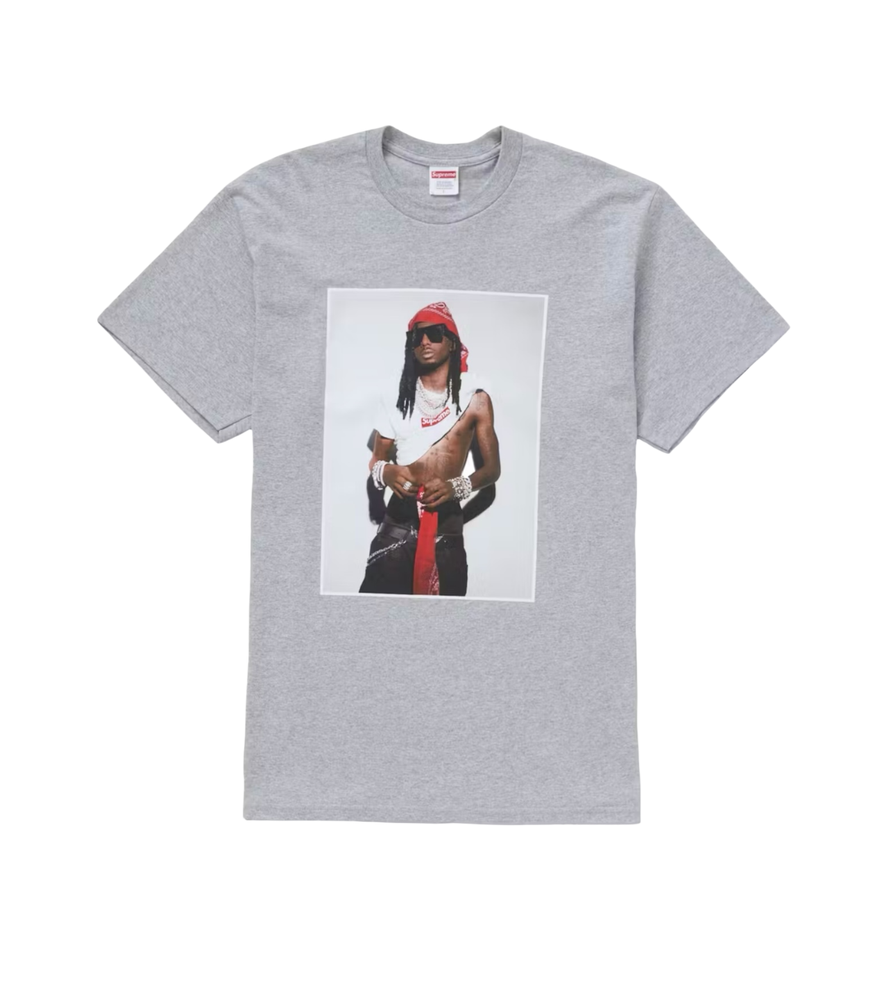 Supreme Carti Tee Grey