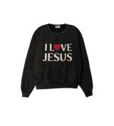 God In You I Love Jesus Crewneck Black
