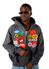 Cactus Valley Black Reststop Patch Hoodie