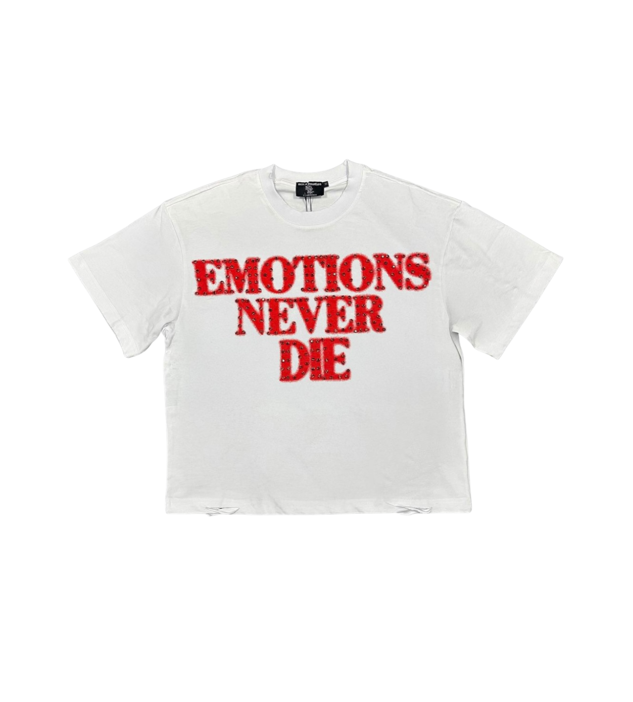 Mixed Emotions Never Die Red Tee