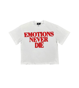 Mixed Emotions Never Die Red Tee