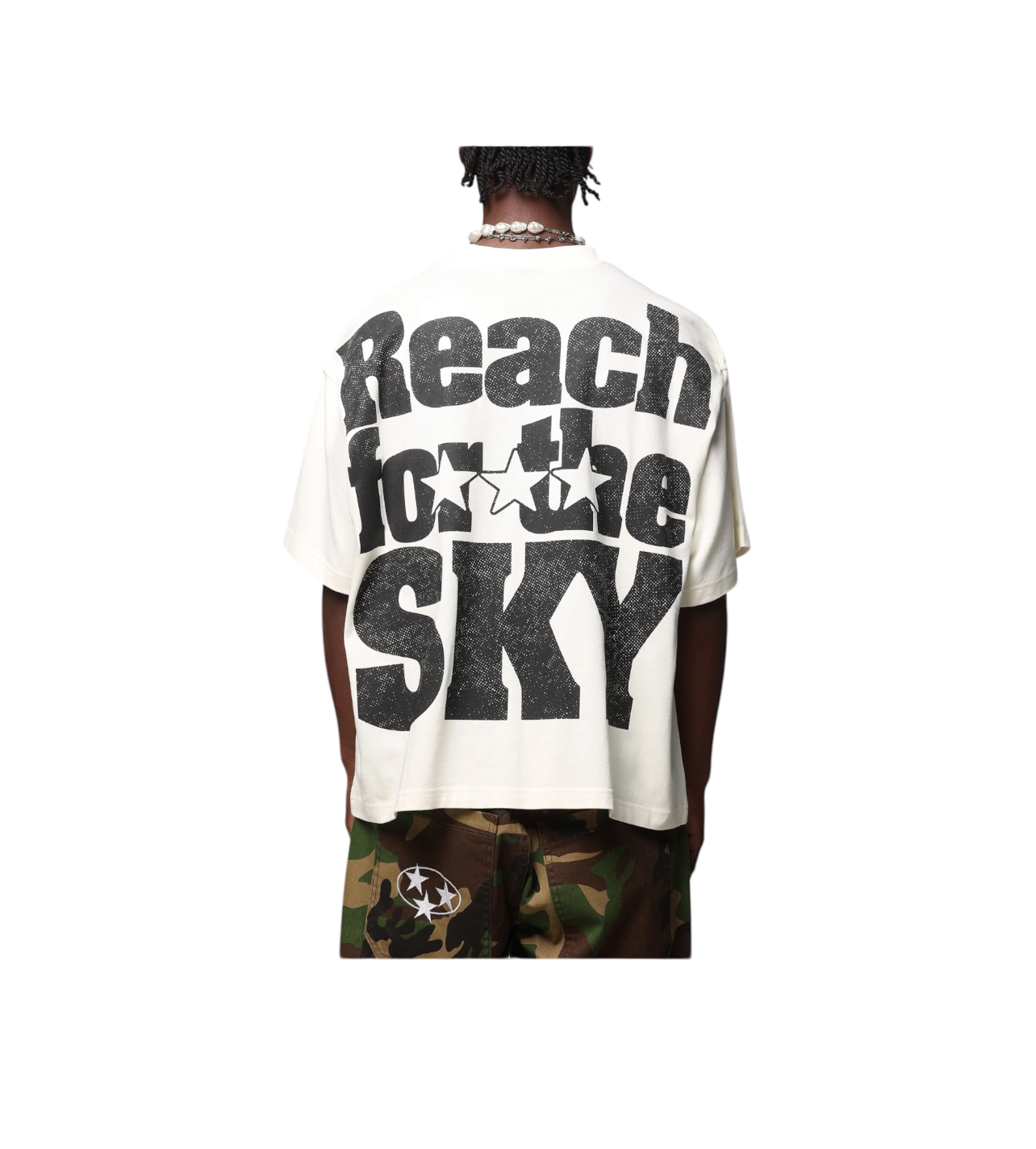 Loiter Reach For The Sky Tee White