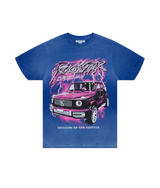 Rockstar Distressed Blue G Truck Tee