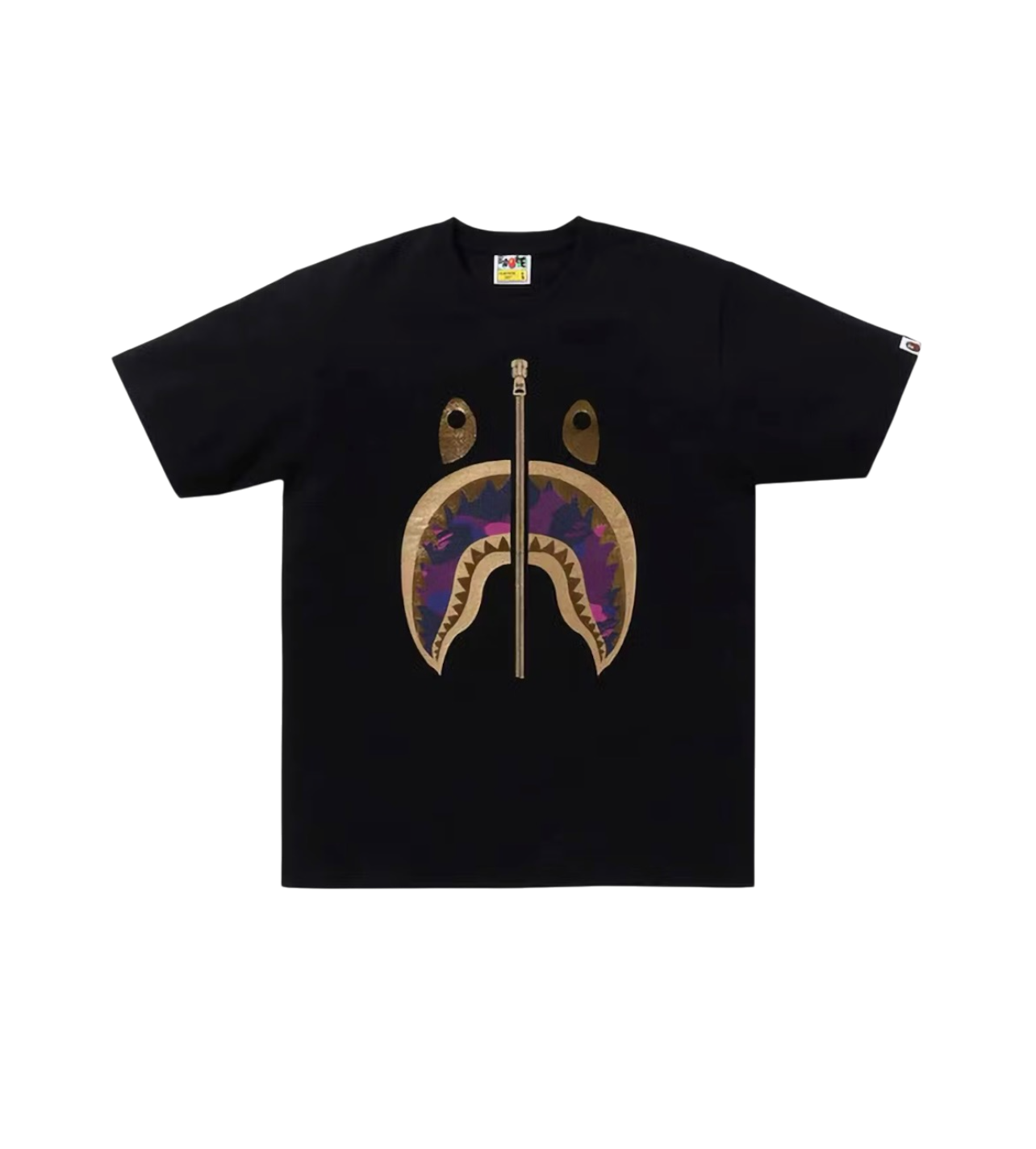 Bape Color Camo Shark Tee SS24 (Purple)