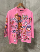 Syndicate Faith Cropped Tee Pink