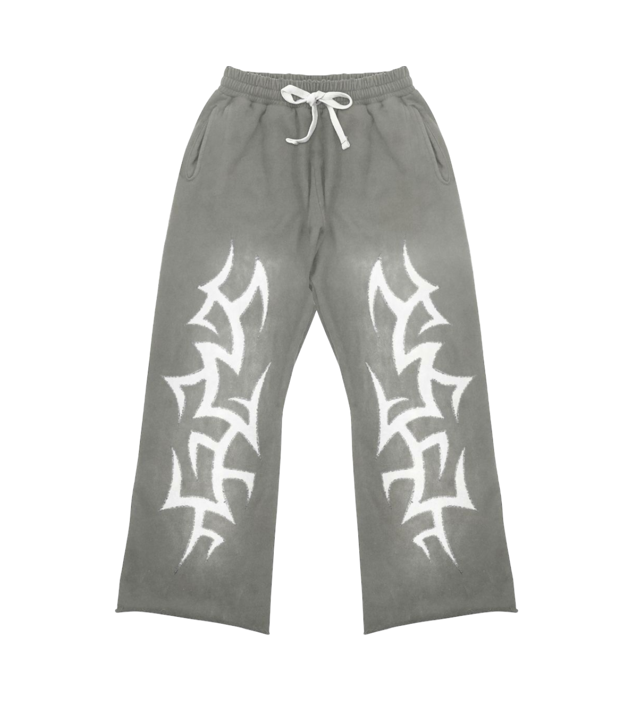 Awoken Dreams Grey Patchwork Sweatpants