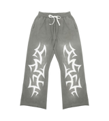 Awoken Dreams Grey Patchwork Sweatpants