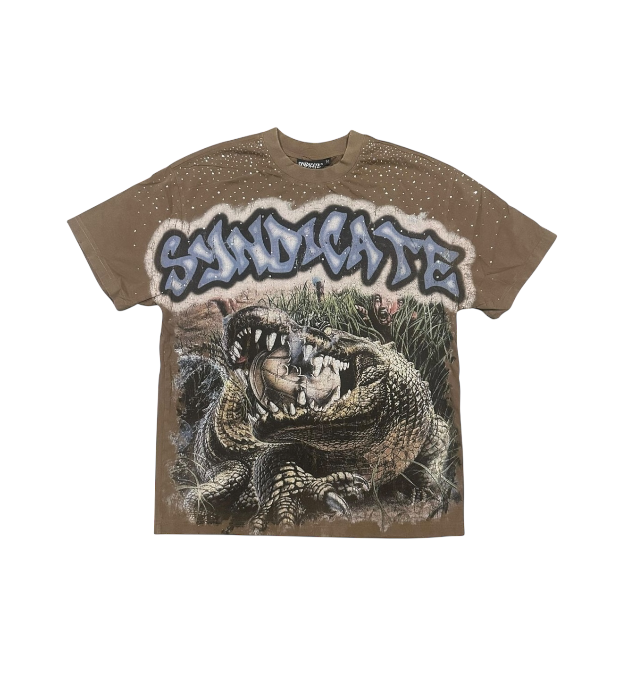 Syndicate Croc Tee Brown