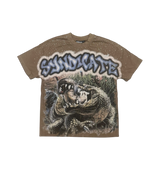 Syndicate Croc Tee Brown