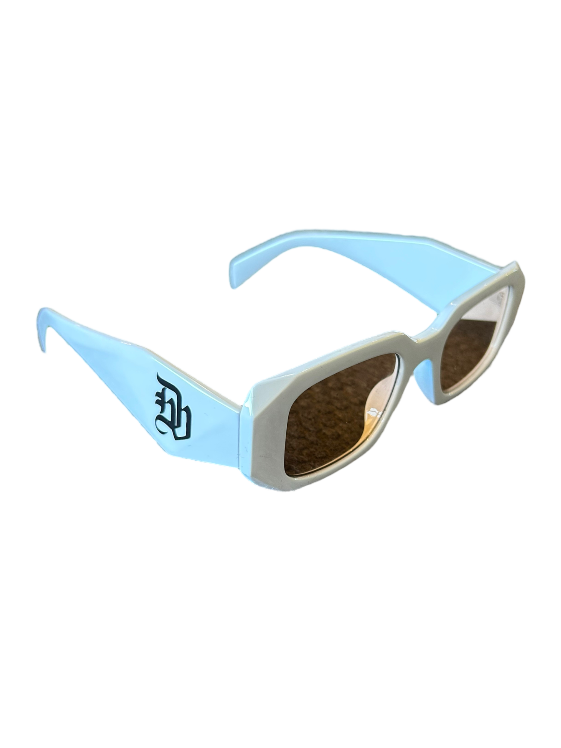 DRADA White/Tan Lense Shades