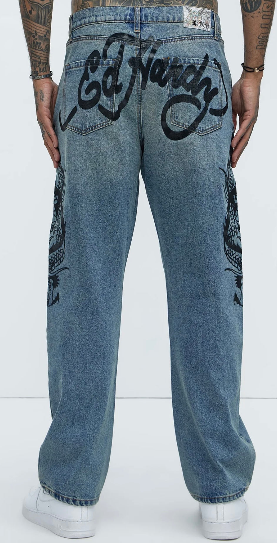 Ed Hardy Dragon Wash Jean