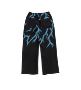 Red Letters Race To Jesus Black Sweatpants