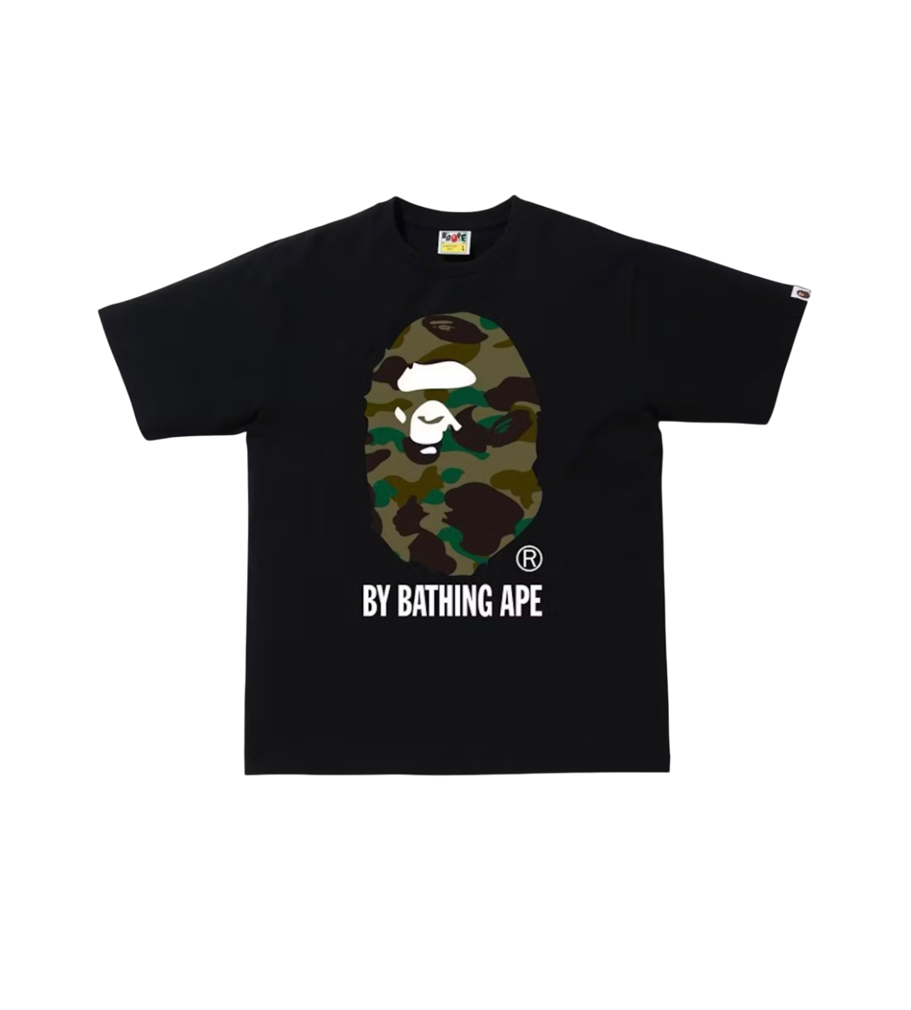 Bape ABC Camo Black/Camo Tee