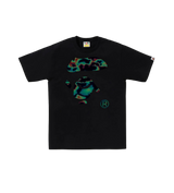 Bape Face Thermal Tee Black
