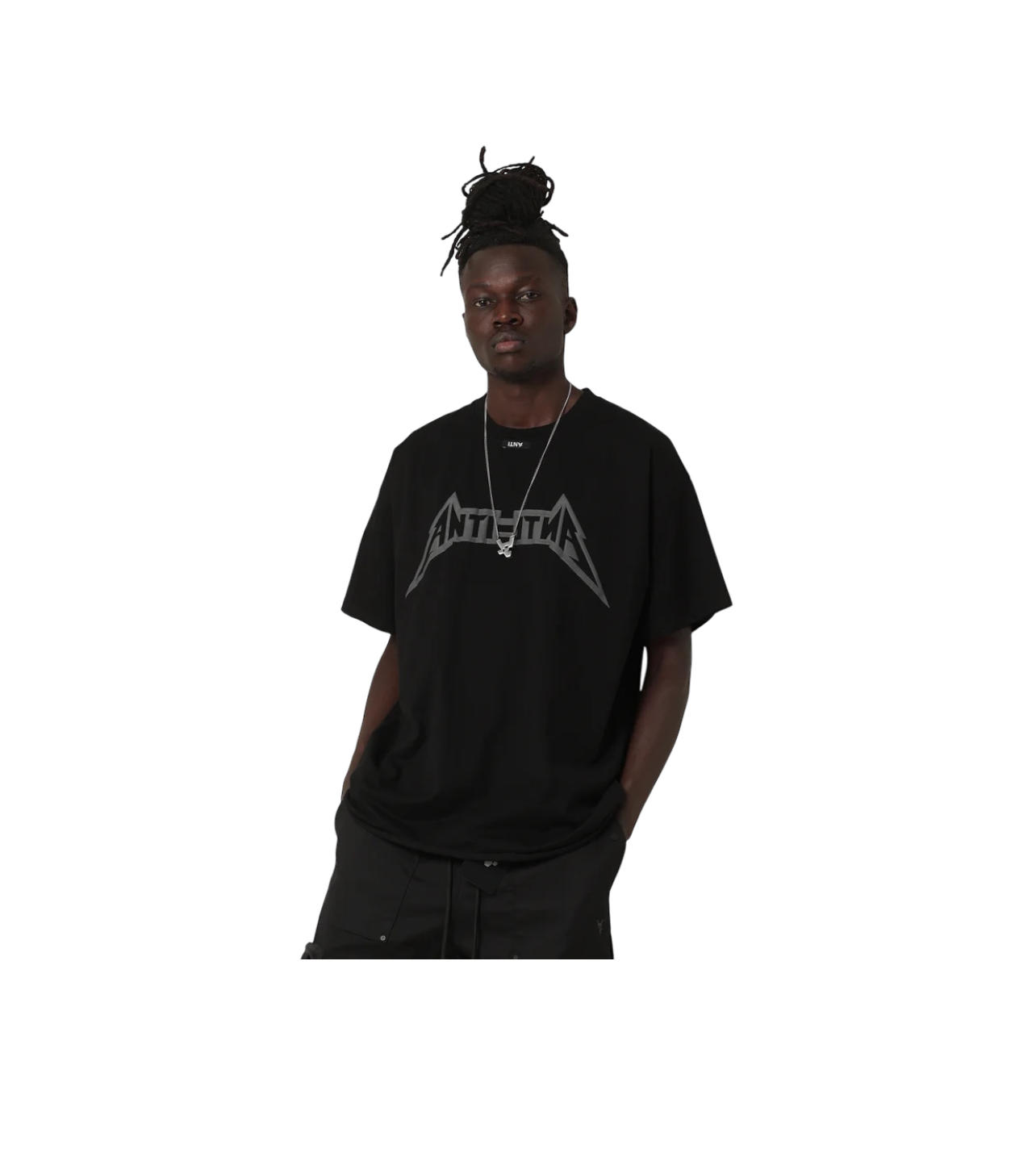 Anti Order Grey Logo Tee