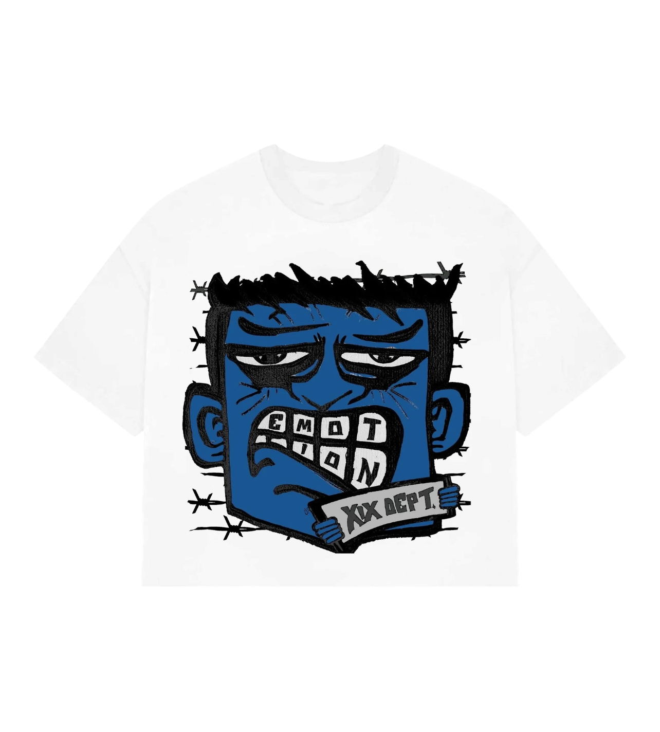 Mixed Emotions Cartoon Tee