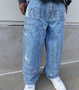 Floor 914 Triple Knee Denim Blue