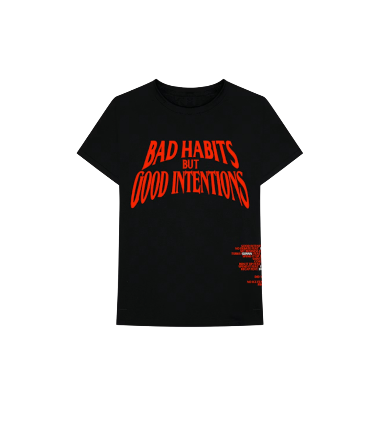 Vlone Bad Habbits Tee Black