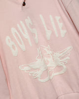 Boys Lie In Denial V2 Henley Crewneck